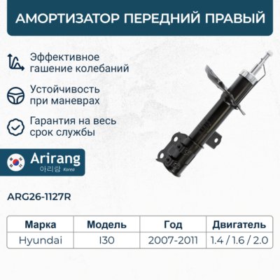 Амортизатор передний правый