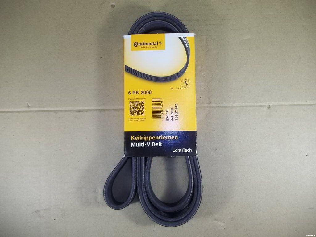 Ремень 6PK2000 поликлиновой CONTITECH