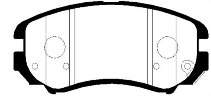 Колодки тормозные дисковые 58101-2HA10/CKKH-37 CTR