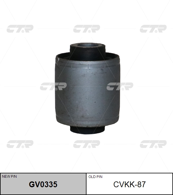 Сайлентблок цапфы задней 55257-2P000/CVKK-87/GV0335 CTR