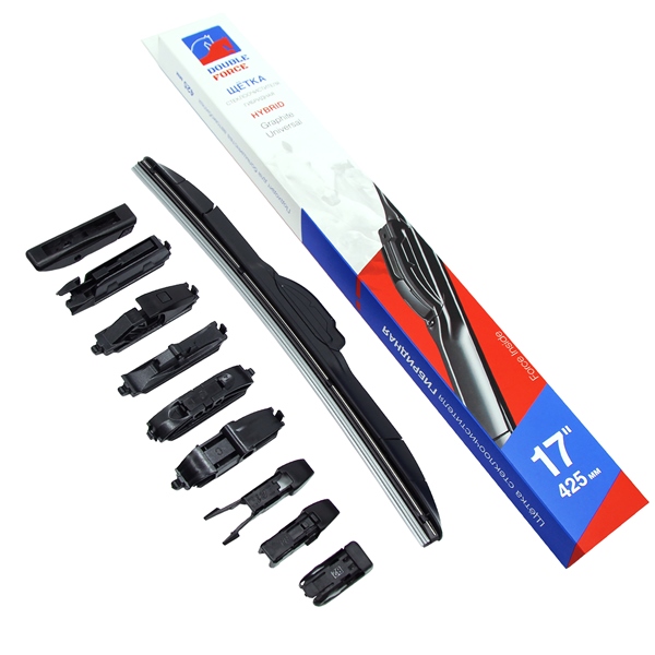 Щетка стеклоочистителя 425 мм 17" гибридная DFHY17 DOUBLE FORCE