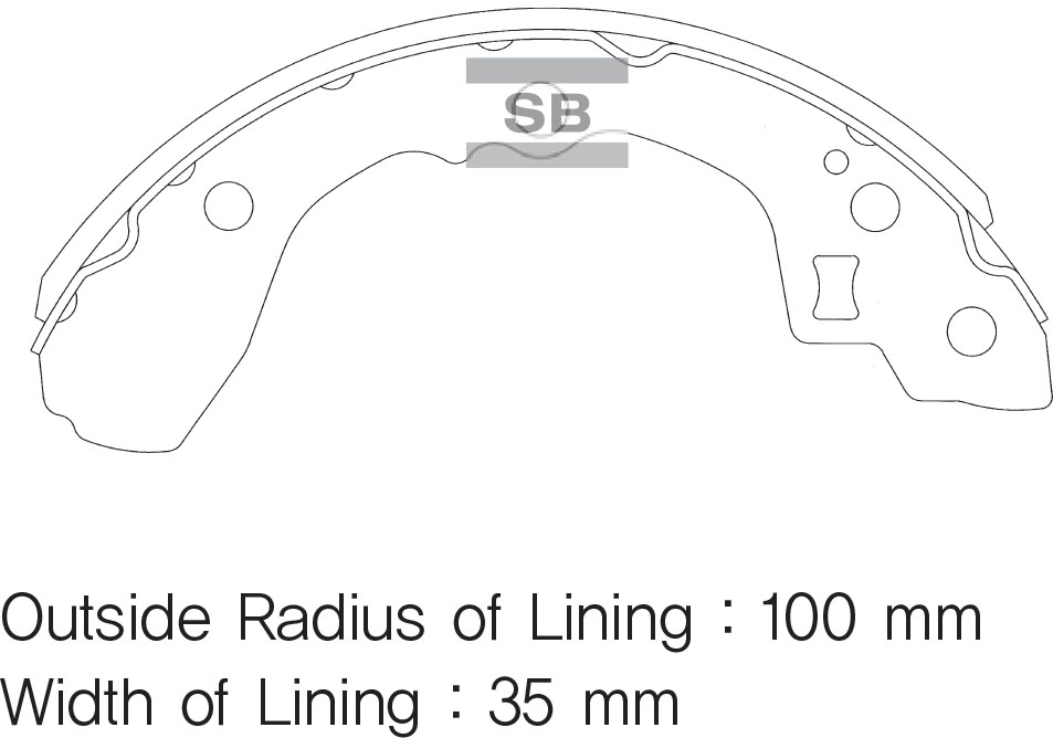Колодки тормозные барабанные 0K23N2638Z/DFS8675 DOUBLE FORCE
