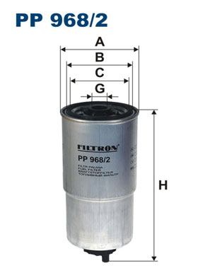 Фильтр топливный 31300-3E200/PP9682 FILTRON