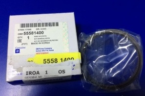 Кольца поршневые +0,5 на 1 поршень 55594322/55581400 GM
