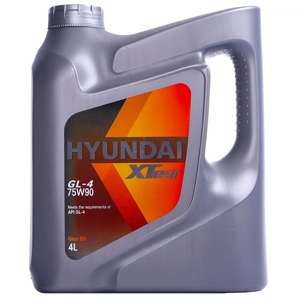 Масло трансмиссионное Xteer GL-5 75W90 Gear Oil 4L 1041439 Hyundai Xteer