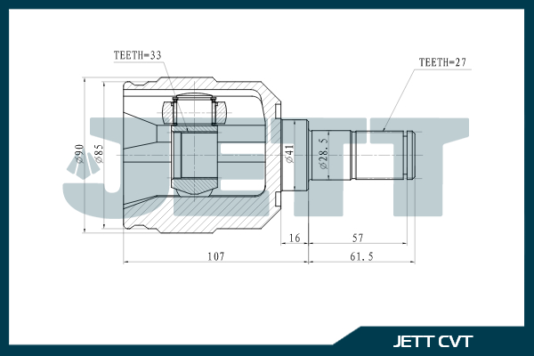 ШРУС внутренний 49505-2EJ10/V40-4013 JETT