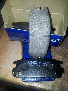 Колодки тормозные дисковые 96626070/MPD-28 MANDO