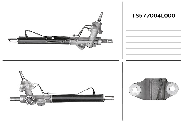 Рейка рулевая 57700-4L000/TS577004L000 MANDO