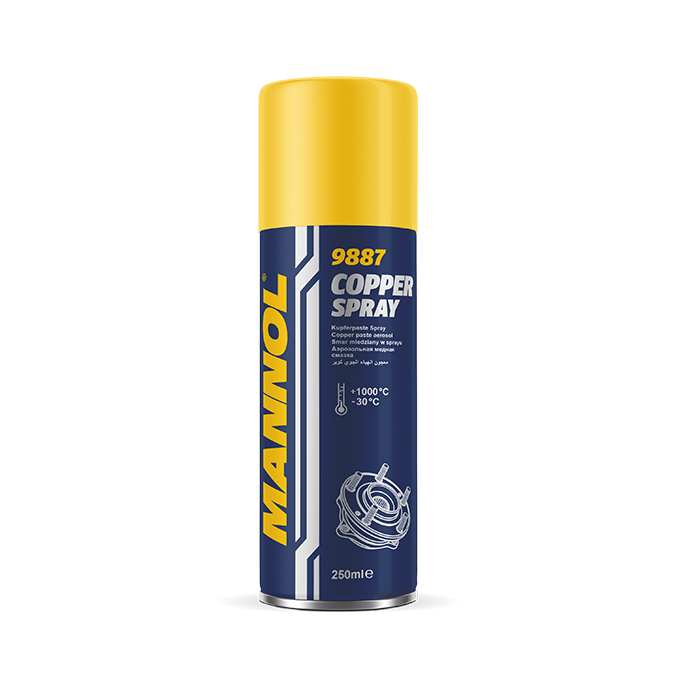 Смазка медная аэрозольная Copper Spray 250 мл. MANNOL