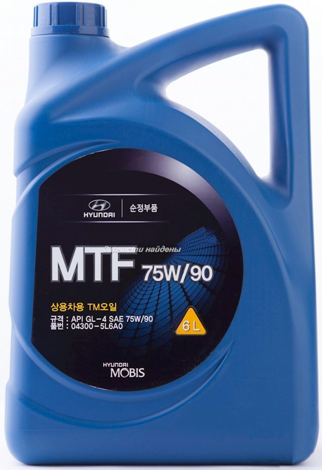 Масло трансмиссионное GL-4 MTF 75W-90 6L