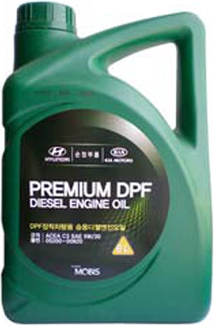 Масло моторное Premium DPF Diesel 5W30 C3 05200-00620 6L MOBIS