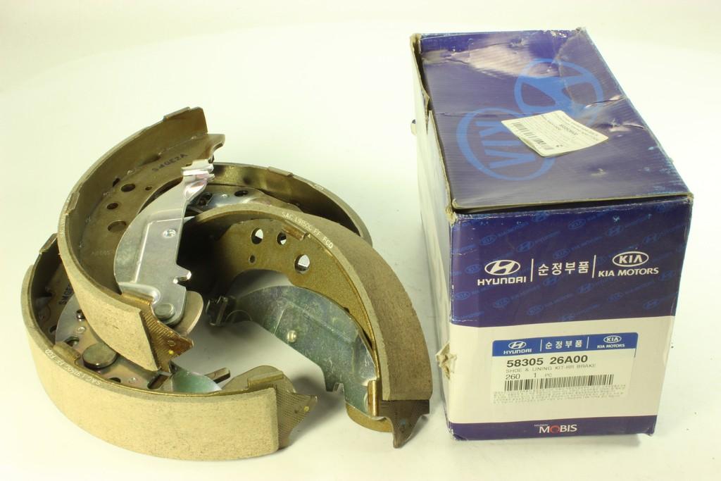 Колодки тормозные барабанные 58305-26A00 MOBIS