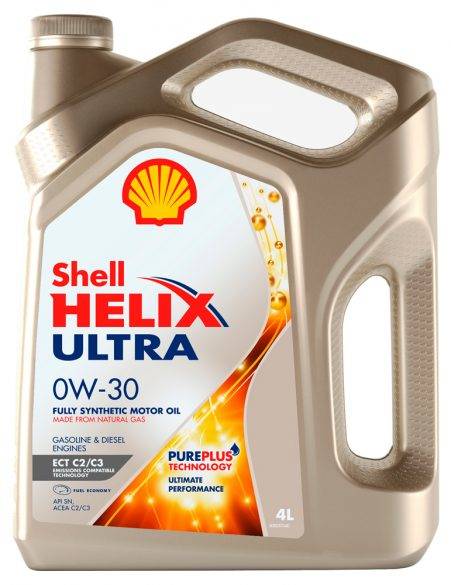 Масло моторное Helix Ultra ECT C2/C3 SN 0W30 4L SHELL