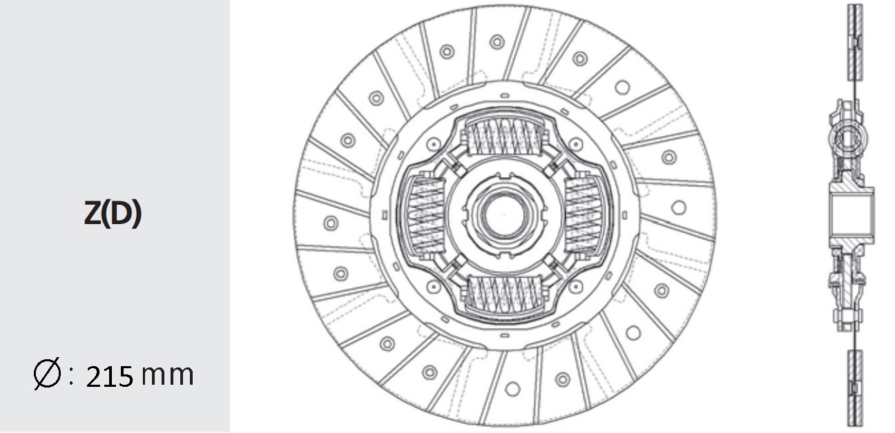 Диск сцепления 96408517/DW-47/803927 Valeo