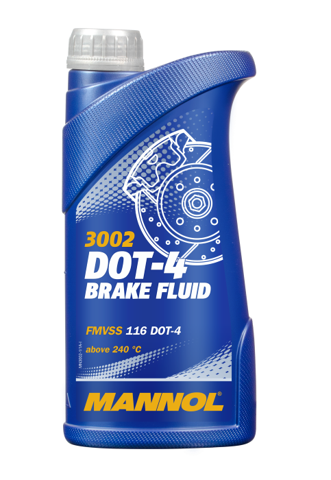 Жидкость тормозная DOT-4 BRAKE FLUID 0.455L