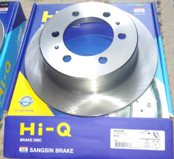 Диск тормозной задний / SANGSIN BRAKE