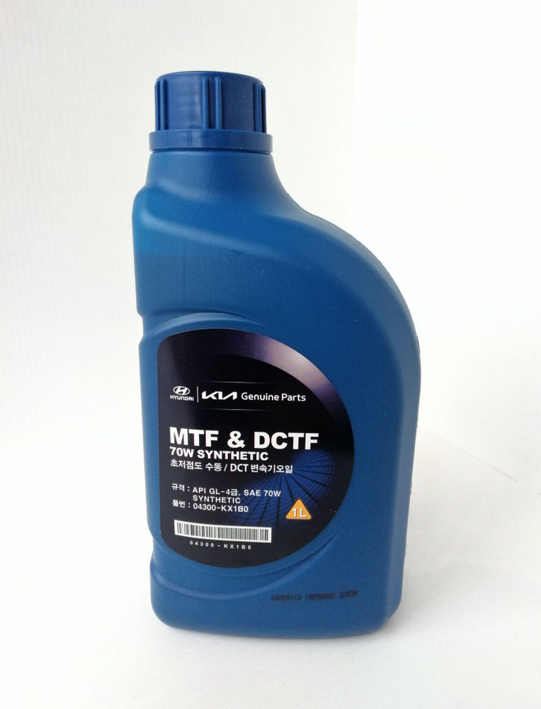 Масло трансмиссионное MTF&DCTF 70W 1L MOBIS