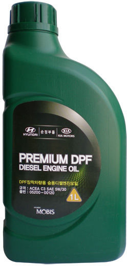 Масло моторное Premium DPF Diesel 5W30 C3 1л MOBIS