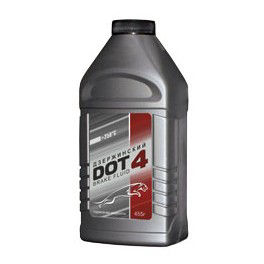 Жидкость тормозная DOT-4 455 гр Дзержинский