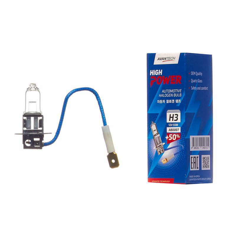 Лампа H3 12V 55W PK22s