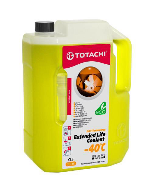 Антифриз EXTENDED LIFE COOLANT -40C 4L желтый