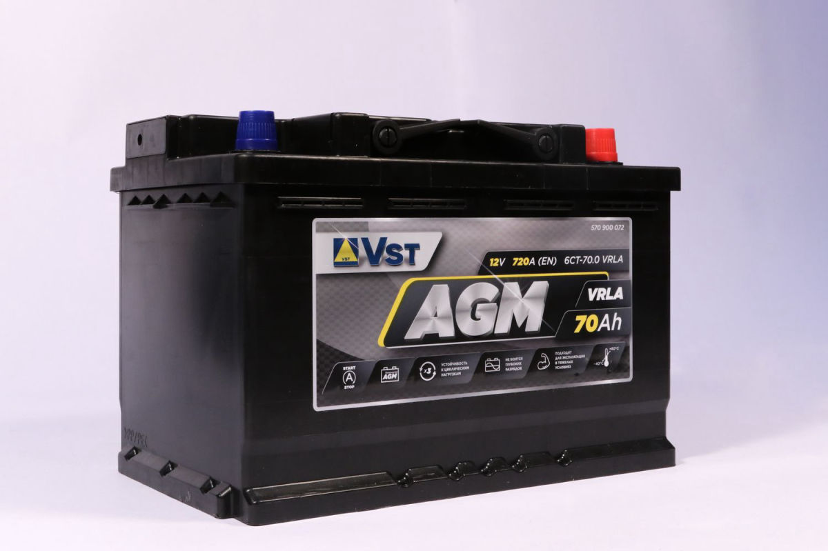 Аккумулятор 70AH 720A L3-0 AGM 570 900 072
